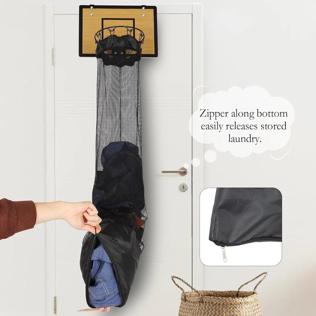 Basketball Laundry Hamper